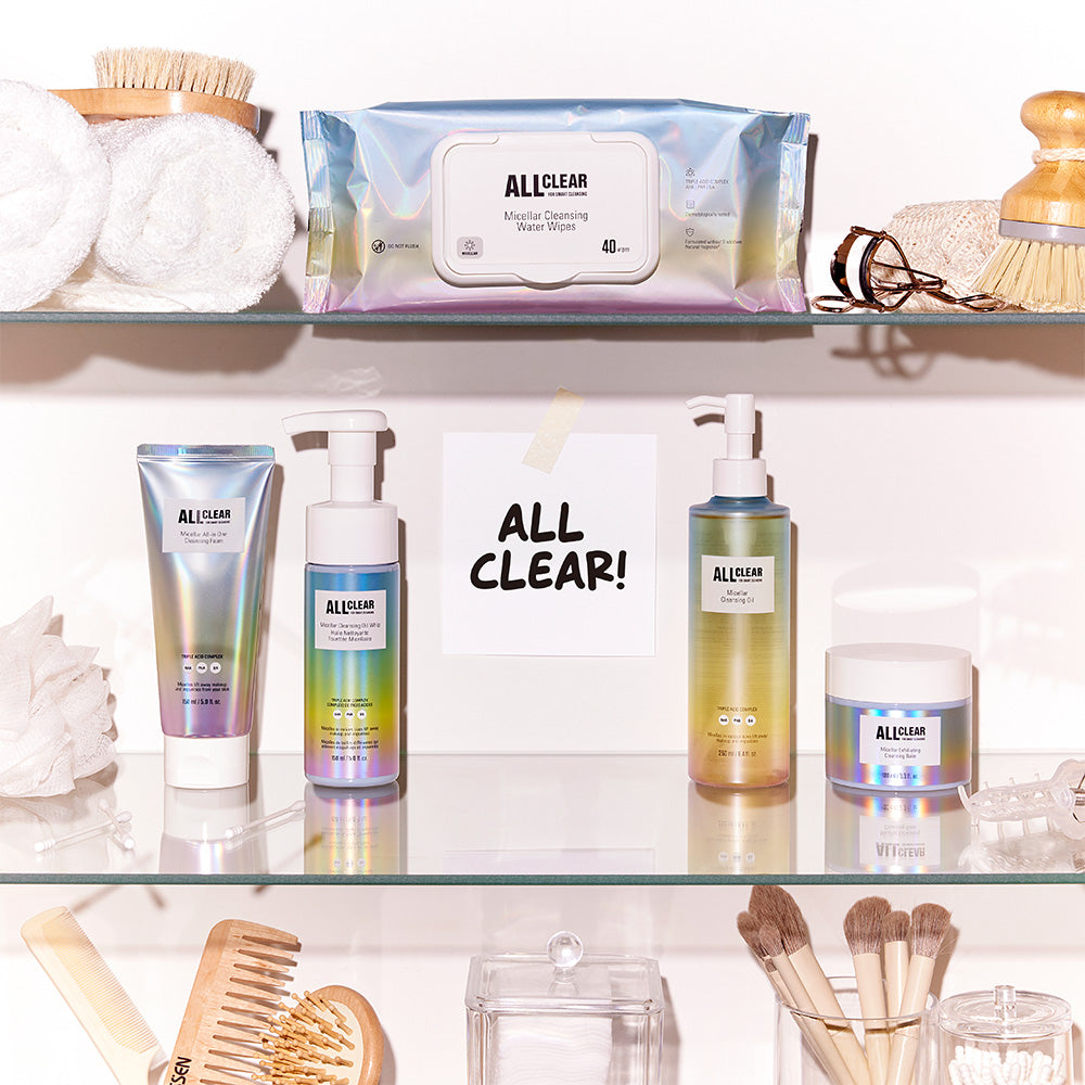 ALL CLEAR MICELLAR Cleansing Water Wipes