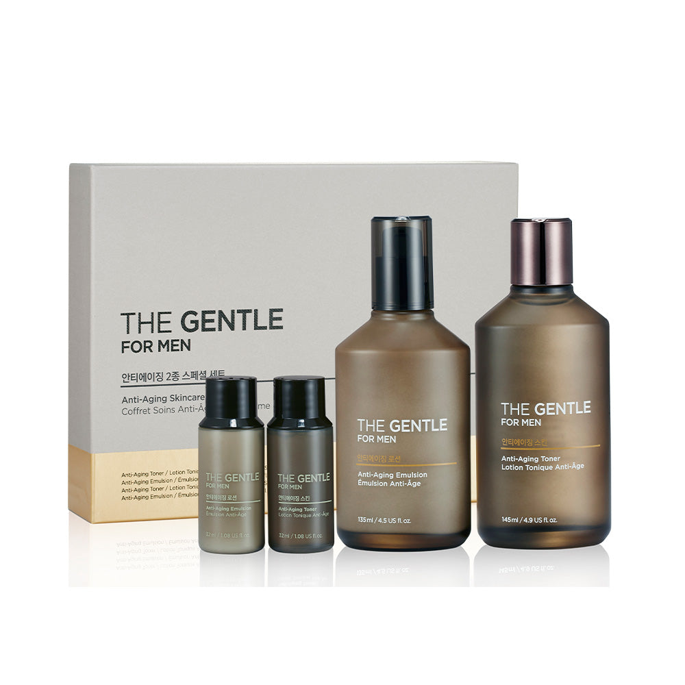 THE GENTLE For Men Anti-Aging Skincare Gift Set